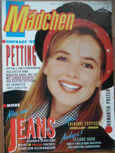 MÄDCHEN 4 - 3.2. 1988 Depeche Mode George Michael Climie/Fisher Petting Bravo