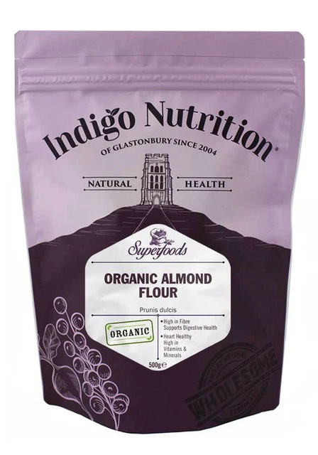 Erbe indaco farina di mandorle biologica 500 g o 1 kg