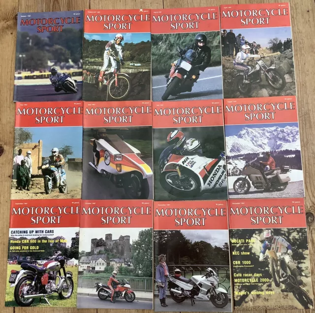 MOTORRADSPORT Magazin 1987 Gesamtjahr