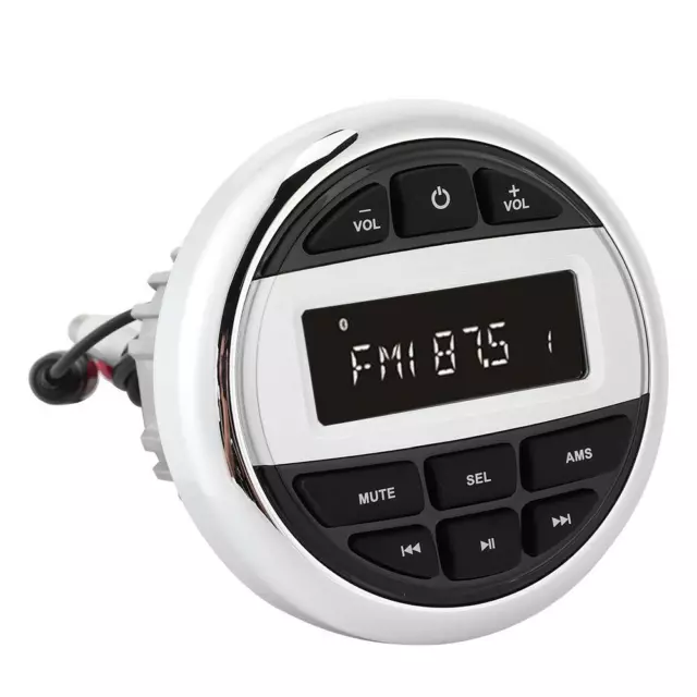 Waterproof MP3 Player Digital Marine Stereo Audio Player FM AM Audio Radio USB