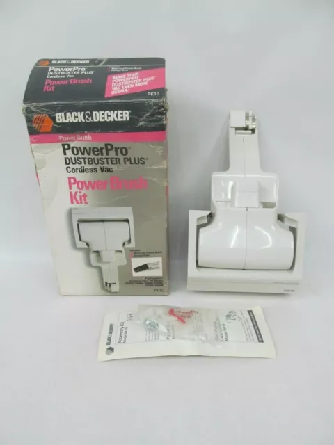 Vintage Black & Decker Dustbuster Plus Cordless Vacuum 9333 Complete Tested