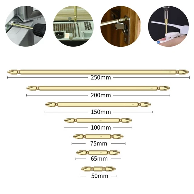Bit de tournevis magnétique de haute qualité PH2 pour outils à tige hexagonal