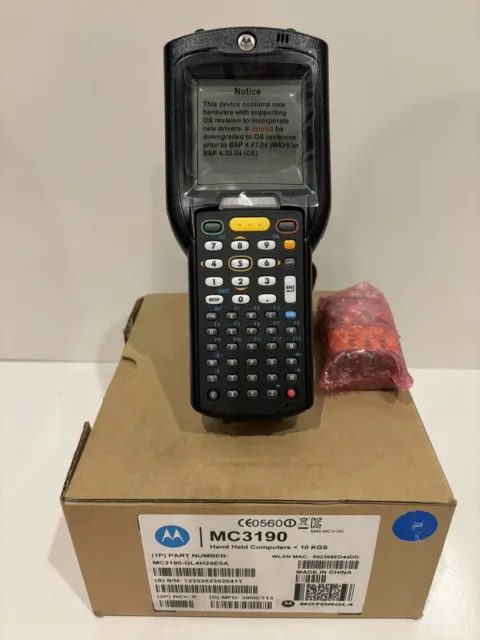 NEW Motorola Symbol Zebra MC3190 Barcode 1D Gun Scanner MC3190-GL