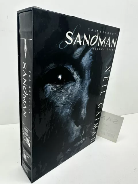 Absolute Sandman Vol 3 by Neil Gaiman HC w Slip Case VGC 2008 Vertigo DC SRP$125