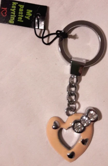 Portachiavi Con Strass Per Donne - Ciondolo Per Borsa A Forma Di Megafono Cheerleader - 3