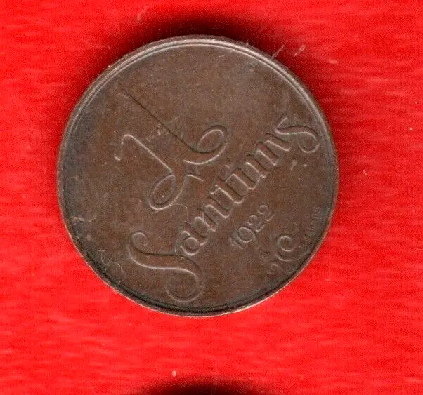 Latvia 1 Santum 1922