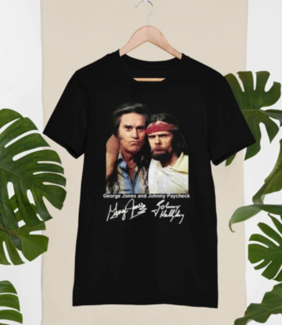 Johnny Paycheck Shirt Short Sleeve Unisex For Men Women