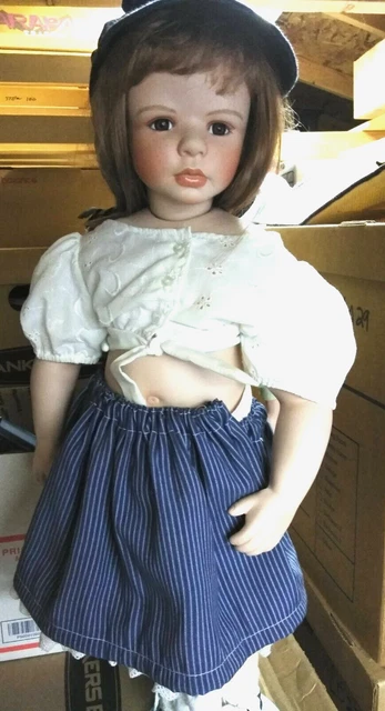 Kaye Wiggs Kelli Artist International Porcelain Doll Shelf Displayed - no box