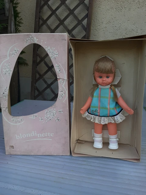 Ancienne Poupée Capi Bella ??? – 33 Cm – France – Années 1950 – Occasion