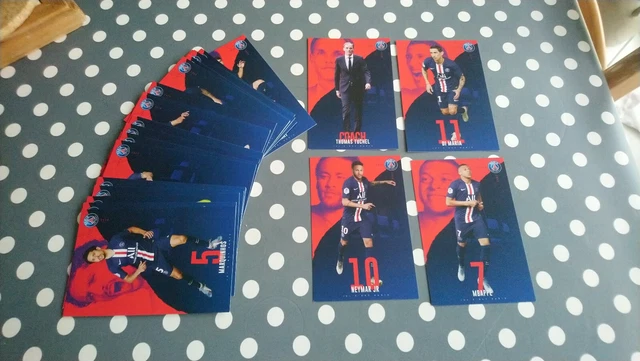 Série complète de cartes du PSG 2019/2020 *** finaliste UEFA CHAMPIONS LEAGUE
