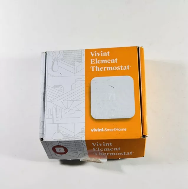 Brand New Vivint Element V2 Smart Thermostat VS-ELEM02-001 EL1