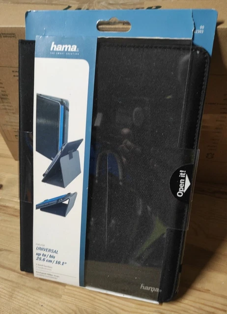 hama Tablet Case Portfolio Schutzhülle Universal bis 28cm / 11" Schwarz 
