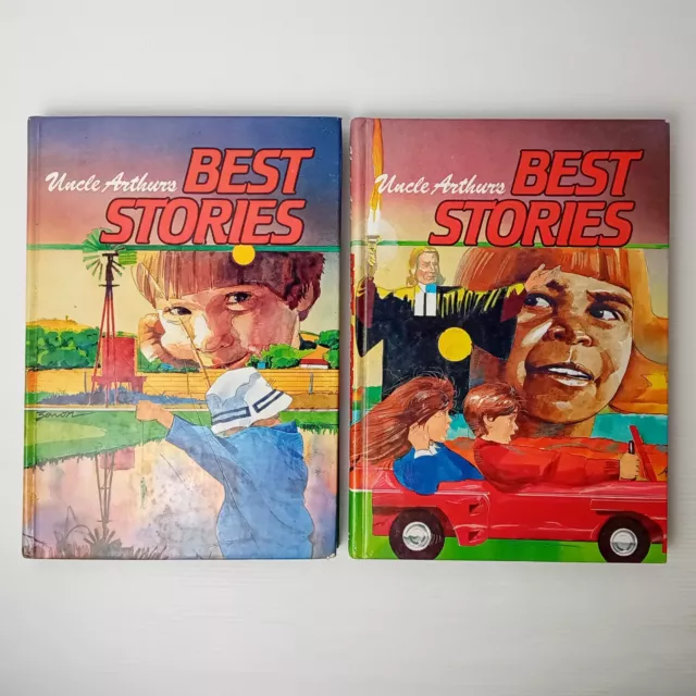 UNCLE ARTHURS Best Stories 2 vintage books Arthur S Maxwell childrens Bible