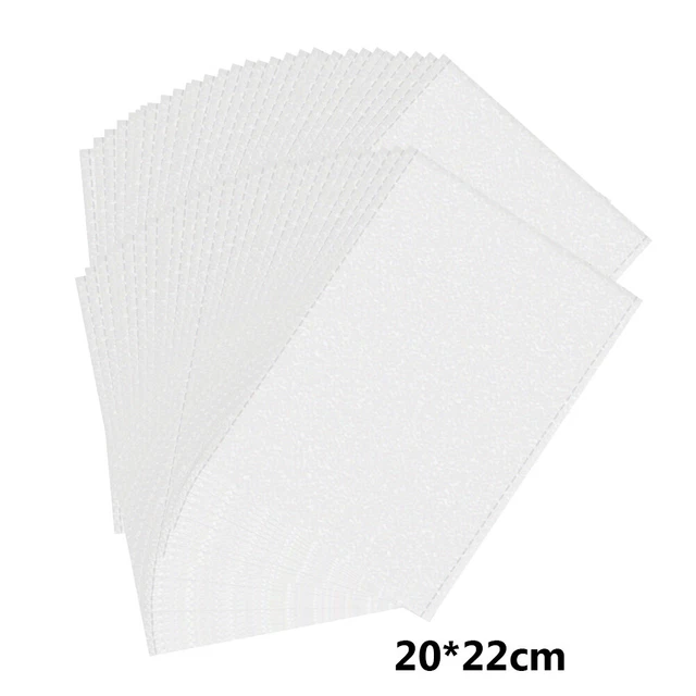 100x Biodegradable Non-woven Seedling Pots Planting Bags Nursery Plant Grow Bags 9
