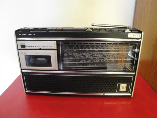 poste radio cassette grundig