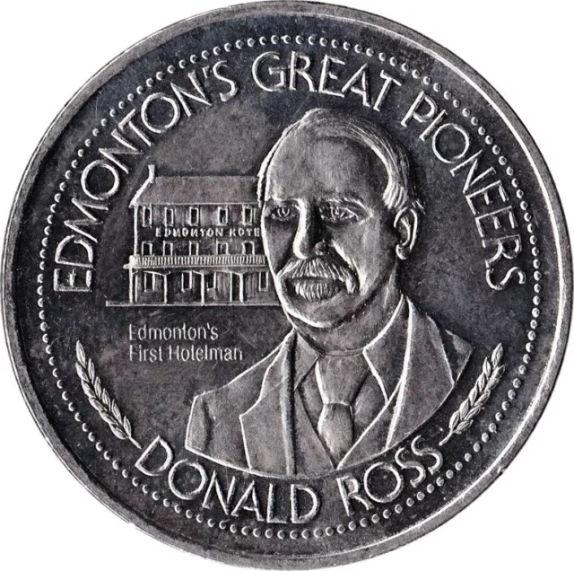 Canada Edmonton Alberta 1981 Klondike Dollar Coin Medal Token