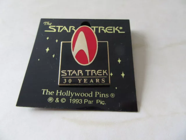 STAR TREK - Pin.  Motiv. Jubiläum 30 Jahre Star Trek