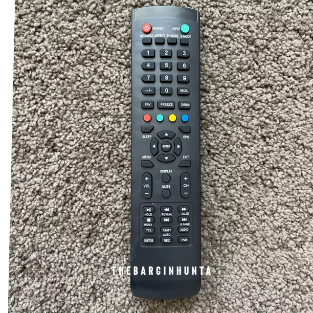 Palsonic TV Remote Control TFTV1910M, TFTV2210M, TFTV2410M, TFTV2810M, TFTV4355M