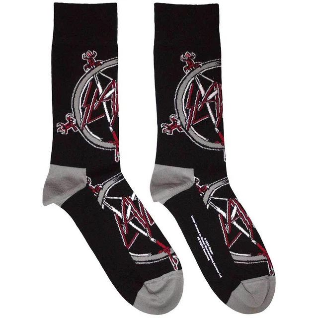 Slayer Noir Aigle Pentagramme Gothique Métal Lourd Bande Punk Musique T