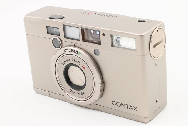 [Near MINT in BOX] Contax Tix APS 28mm f/2.8 Point＆Shoot Film Camera From JAPAN 3