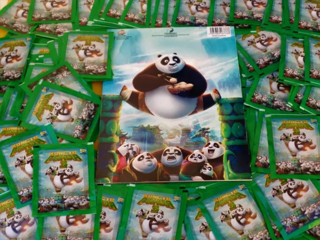 Kung Fu Panda 3 ..200 Envelopes (1000 Sticker Cards) plus 2Albums..for  Gift!!