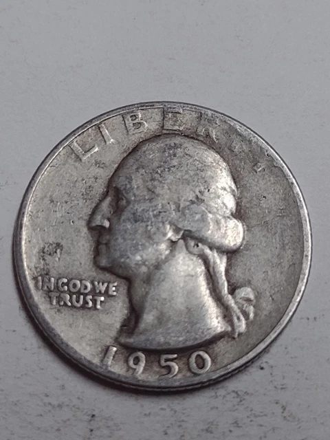 1950 D Washington Quarter