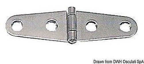 Charnières Inoxydable 101x27 MM Marque Osculati 38.467.90