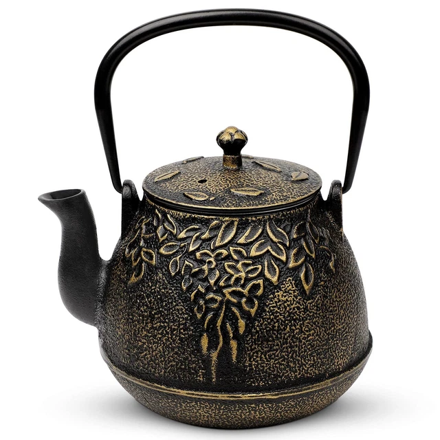 TEA KETTLE JAPANESE Cast Iron Tea Pot For Stove Top Cast Iron Teapot