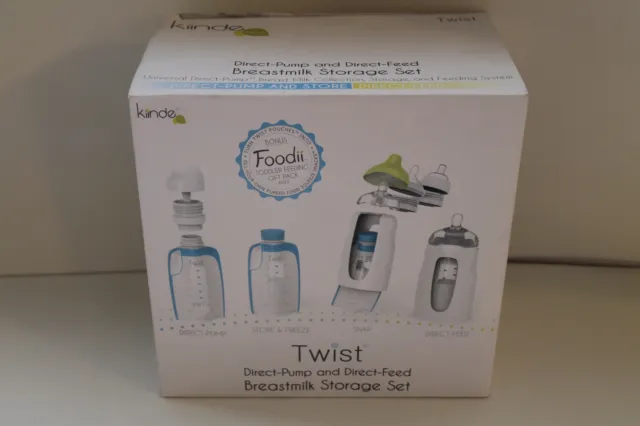 Kinde Pump Store Feed Breastmilk Storage Set Foodii Toddler Feeding Gift Pack