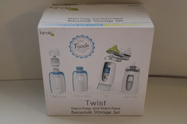 Kinde Pump Store Feed Breastmilk Storage Set Foodii Toddler Feeding Gift Pack