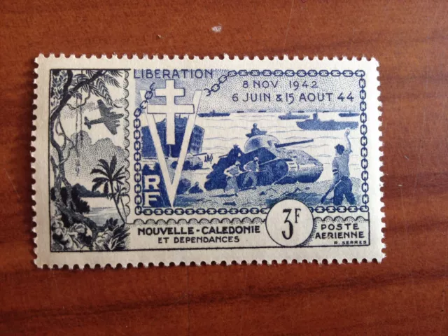 New Caledonia Pa Num 65 MNH Year 1954 Liberation