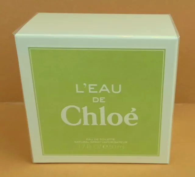 CHLOE  L'EAU  DE  CHLOE   EDT  50ml  NAT. SPRAY  2012 VERSION  NEU / FOLIE