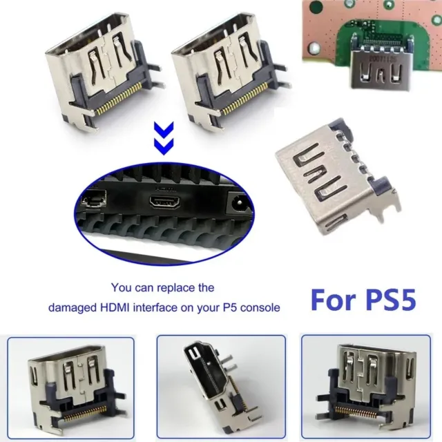 1 x PlayStation 5 PS5 HDMI Port Display Socket Connector Replacement