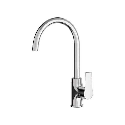 Miscelatore Monocomando Lavello Con Canna Girevole Linea Ten - Cromo