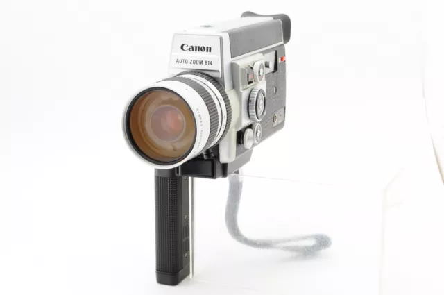ALL Works!【N MINT】 Canon Auto Zoom 814 Electronic 8 Movie Cine Camera From...