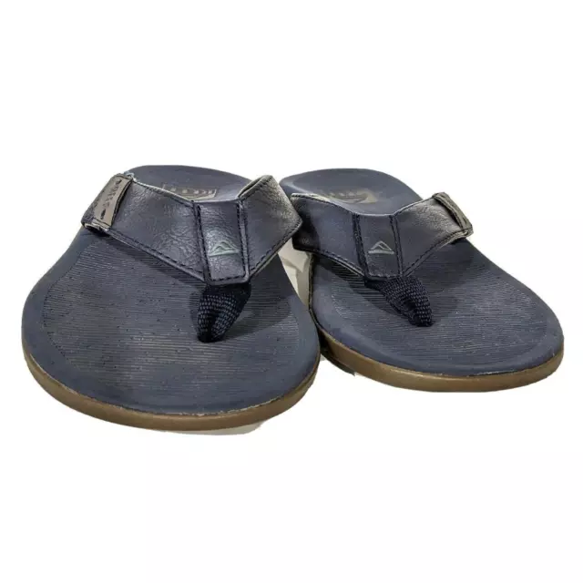 REEF BRAZIL FLIP Flops Mens 7 Blue Sandal Thongs $21.29 - PicClick