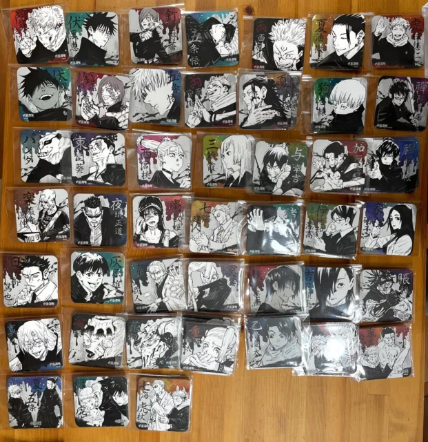 Jujutsu Kaisen Art Coaster Yuji Megumi Gojo Geto Todo Nobara Nanami Zenin Nobara