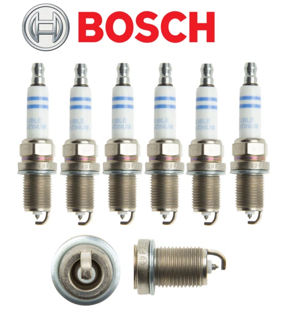 SPARK PLUG DOUBLE Platinum (6pcs) OEM Bosch for Audi Porsche Volkswagen