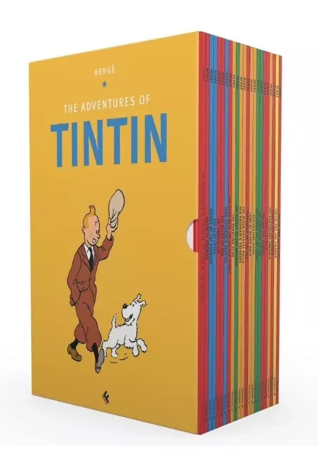 The Adventures of Tintin Boxset: The Complete Official Classic Children’s Book