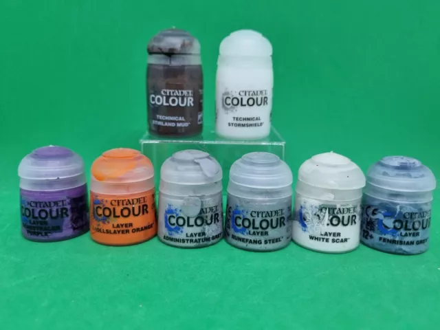 Warhammer Citadel Colour Paint Job Lot Bundle A992