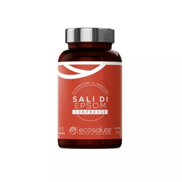 SPAZIO ECOSALUTE Sali Di Epsom - Depurative Supplement 90 Tablets