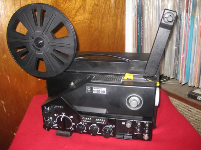 Sankyo 800 Super 8  STEREO sound movie projector . exc. cond, Just Serviced !