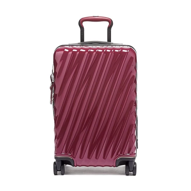 TUMI 19 Degree International Carry On Wheel Expandable Berry Rose $750 USB PORT