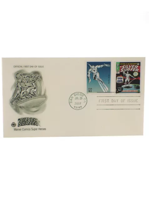 Silver Surfer USPS First Day Of Issue Stamp Marvel Comics Super Heroes 2007