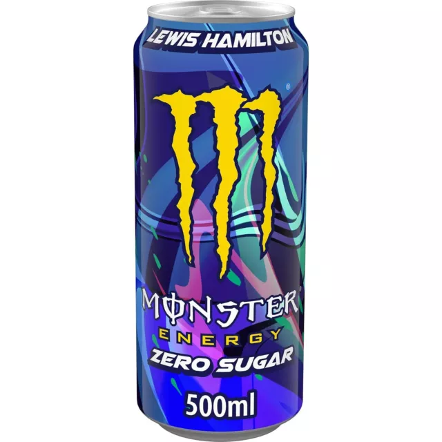 11x 500ml Monster Energy Drink Lewis Hamilton Zero inkl 2,75 Pfand NEU MHD 9/25