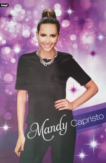 MANDY CAPRISTO - A3 Poster (42x28cm) - Monrose Fan Sammlung Foto HEY Magazin