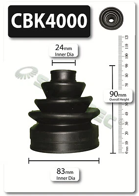 CV Joint Boot fits HONDA CIVIC 79 to 12 C.V. Driveshaft Gaiter Shaftec Quality
