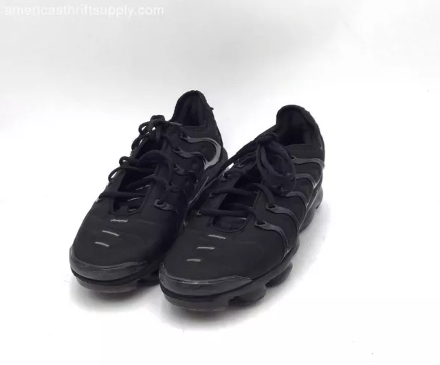 Nike Men's Air Vapormax Plus 924453-004 Black Running Athletic Shoes - Size 10