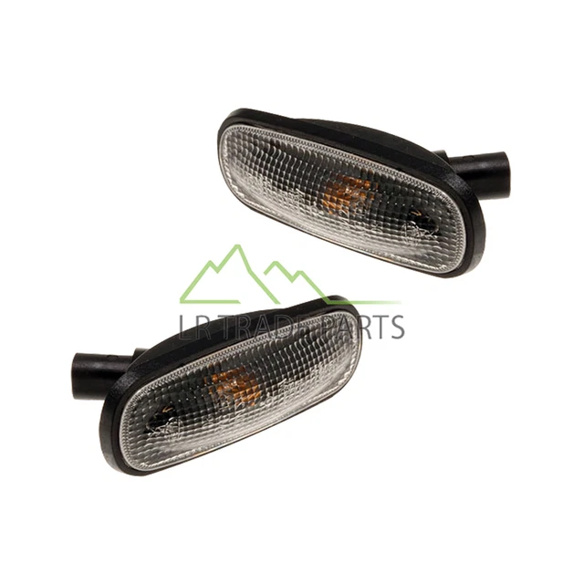 LAND ROVER DEFENDER Td5 Clear Oval Side Repeater Indicator Lights