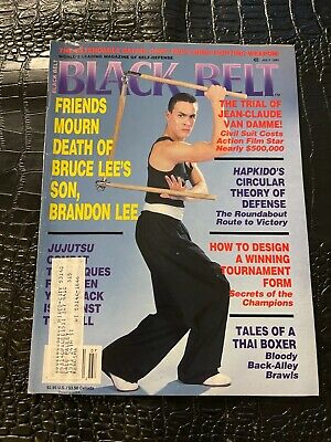 JULY 1993 - BLACK BELT martial arts magazine BRANDON LEE death